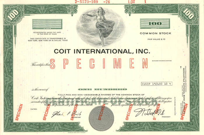 Coit International, Inc.